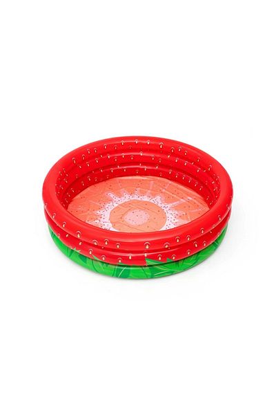 BESTWAY Bestway inflatable pool, made of vinyl, strawberry shape, with three rings, repair kit...