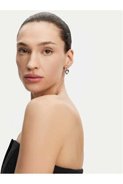 Guess Women's Silver Earrings JUBE05209JW