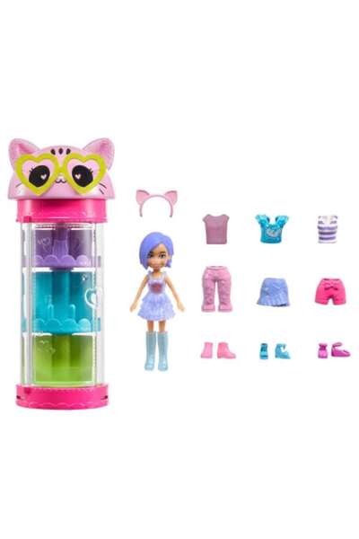 mattel Set of figures/accessories for children, Mattel, Polly Pocket, 4 years+, Multicolor