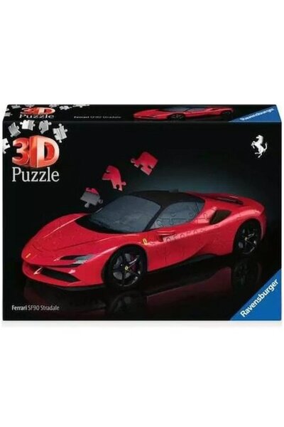 RAVENSBURGER Puzzle 3D - Ferrari SF90, 108 Pieces