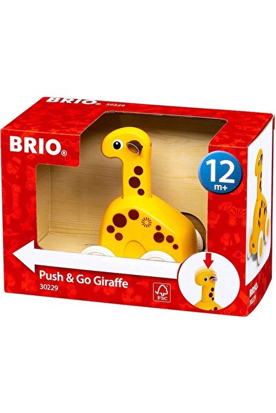 BRIO Împinge și pleacă - Jucărie Girafă
