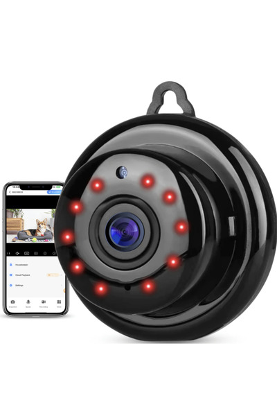 N2L Store N2L Store® Mini Spy Camera, 32GB, Wi-Fi, 1080P, Infrared, 150° angle, motion detection