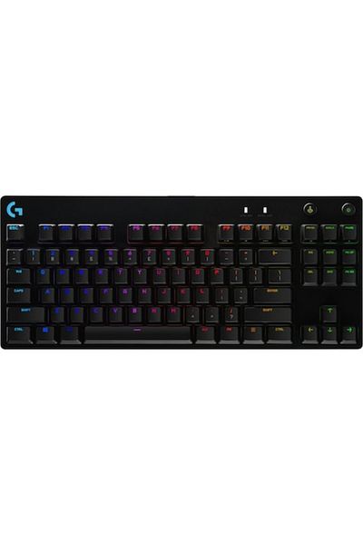 logitech Gaming Mechanical Keyboard, Logitech, G Pro TKL Clicky, Black, 230498