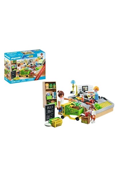 Playmobil Set de joacă - Pachet promoțional pentru supermarket cu produse