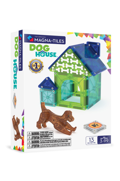Magna Tiles Magna-Tiles ®   - Dog House - 13 Pieces