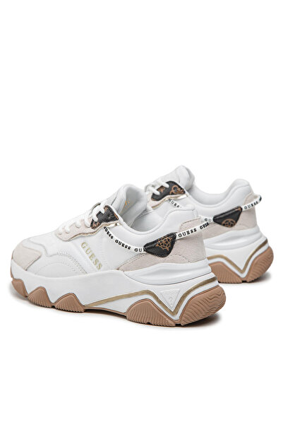 Guess Teniși pentru femei albi FL7MICFAL12