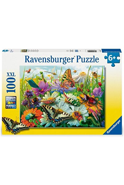 RAVENSBURGER Puzzle XXL - Wonderful World of Insects, 100 Pieces
