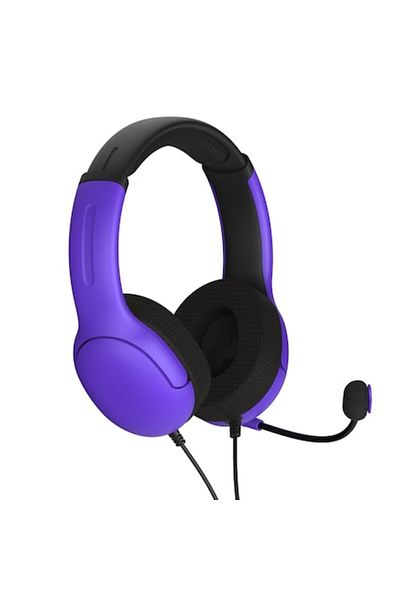 Pdp Wired Headphones Airlite, Nebula Ultra Violet, PS5, PS4, PC