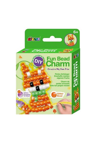 AVENİR Creative Bead Charm Set - Fox Pendant, +6 years