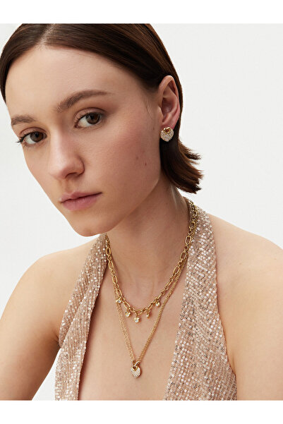 Guess Cercei din aur pentru femei JUBE05213JW