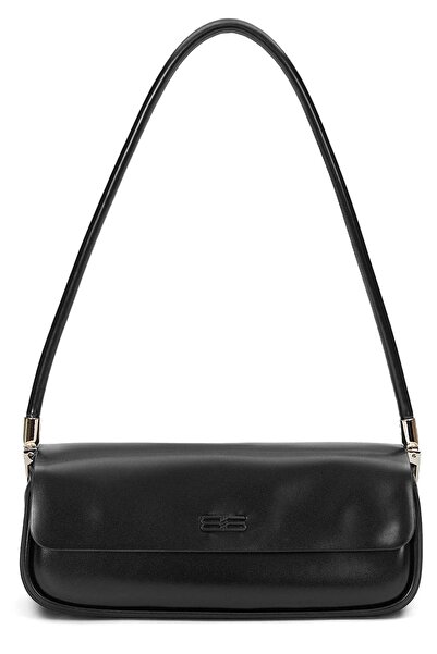 Levidor 930414 Women's Long Strap Shoulder Bag Black