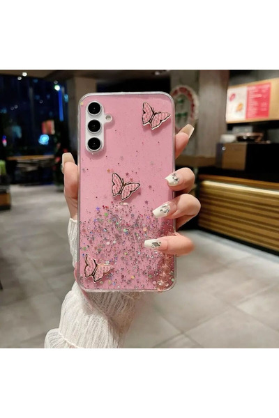 Rivor حافظة متوافقة مع هاتف سامسونج جالاكسي S24 FE مع غطاء منقوش على شكل فراش...