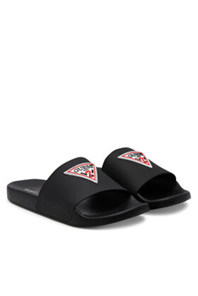 Guess Men's Flip-Flops Black FMJTOTELL19