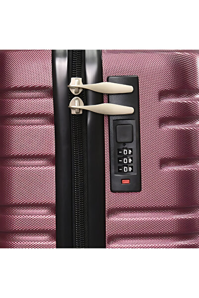 OEM Valiză, Perfect line, ABS, 54/38/20 cm, Vișiniu