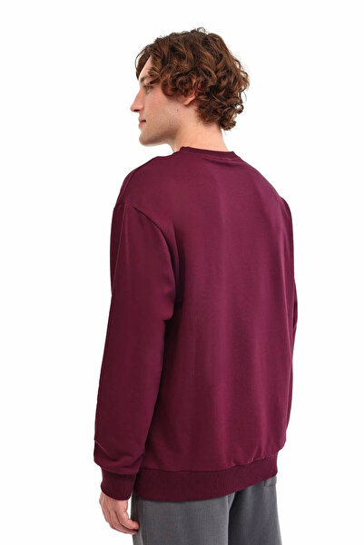 lumberjack Mb Sn75 C Neck Sw 5Pr Bordo Erkek Sweatshirt A102032527