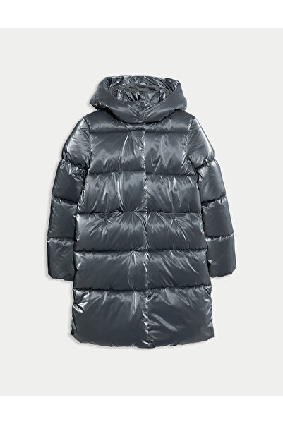Marks & Spencer Yastıklı Kapüşonlu Mont (6–16 Yaş)