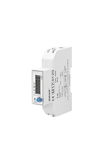 Orno Contor monofazat bidirecțional OR-WE-524, 100A, certificare MID, clasa B, 1000 imp/kWh