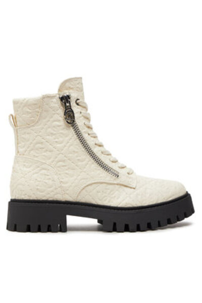 Guess Ghete de damă la gleznă, albe, FLTFIOFAL10