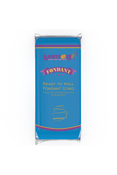 Lumea Fondant Albastru Inchis, 1 kg -