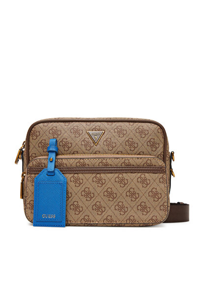 Guess Men's Brown Pouch HMMILOP5422