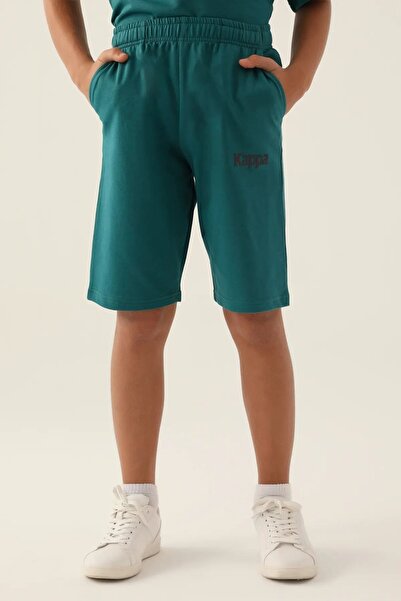 Kappa Licensed Boy's Shorts for Ages 5-16-Mint Green
