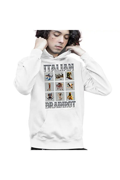 OEM Hanorac Copii Baieti Brainrot Tralalero Crocodilo Sahur Cappucino