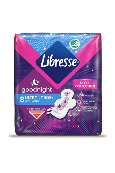 Libresse Ultra Goodnight absorbents 8 pieces