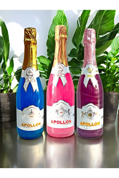 Bohhem Apollon Simli Alkolsüz Şampanya Böğürtlen Blue Hawaii Sx On The Beach