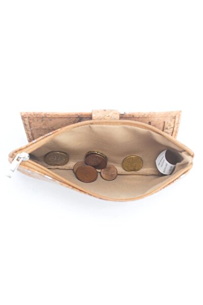 IBU Cork - Bifold Wallet made of cork-golden