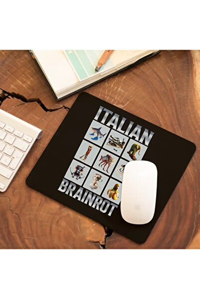 OEM Mousepad Brainrot Tralalero Crocodilo Sahur Cappucino