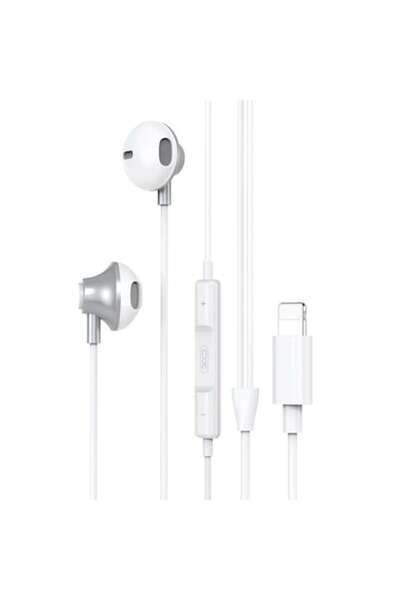 dalip In-Ear Audio Headphones, Apple-Compatible Connector, Call and Volume Control, 1.2m Cable, White