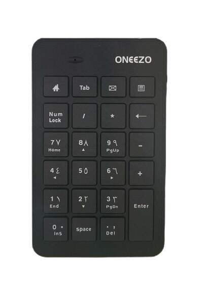 Generic Oneezo Wired USB 23 Keys Numeric Slim Mini Number Keypad With 4 Office Hotkeys