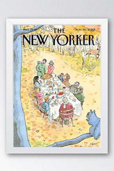 Saturn Pictură înrămată The New Yorker 30 noiembrie 2020 - Pictură New Traditions