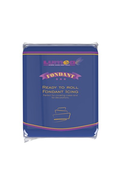 Lumea Fondant Albastru Indigo, 500g -