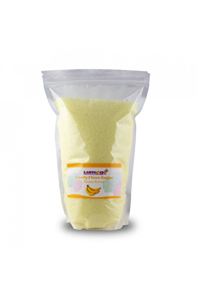 Lumea Zahar cu aroma de banana pentru vata de zahar, 1kg -