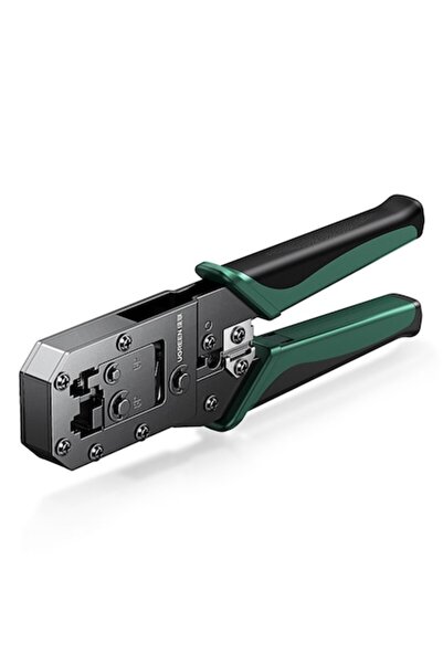 Ugreen Клещи за кримпване на кабели, диаметър 10 мм, 6P и 8P, въглеродна стом...