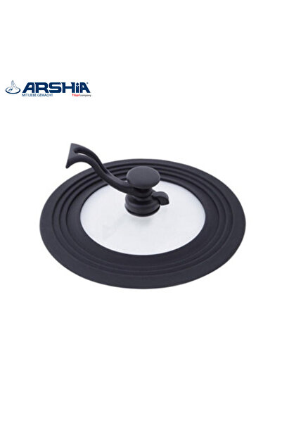 Arshia Arshia Smart Silicone and Glass Lid - Versatile for Various Pots and Pans
