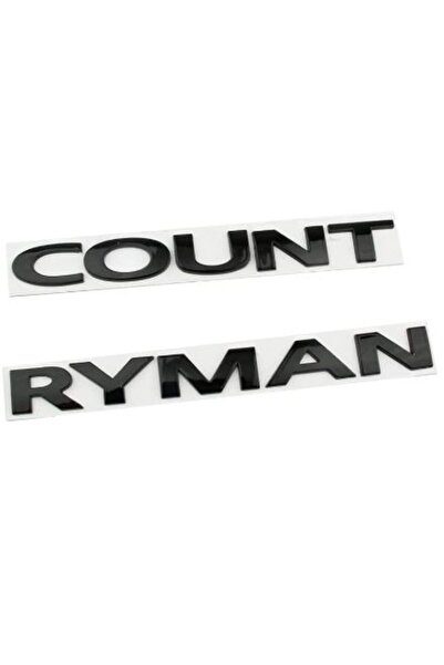Bimbo MINI COUNTRYMAN UYUMLU YAZI SİYAH