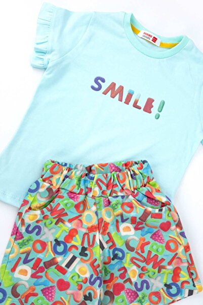 Haribo 2-8 Years Licensed Girl's Suit-Turquoise