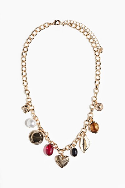 H&M Uçlu Zincir Kolye