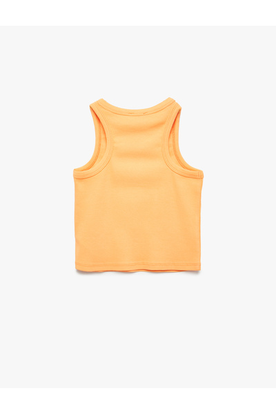 Koton Pamuklu Bisiklet Yaka Fitilli 2'li Basic Atlet Seti