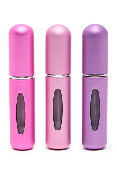 R&B عبوة من 3 زجاجات عطر قابلة لإعادة التعبئة، سعة 5 مل