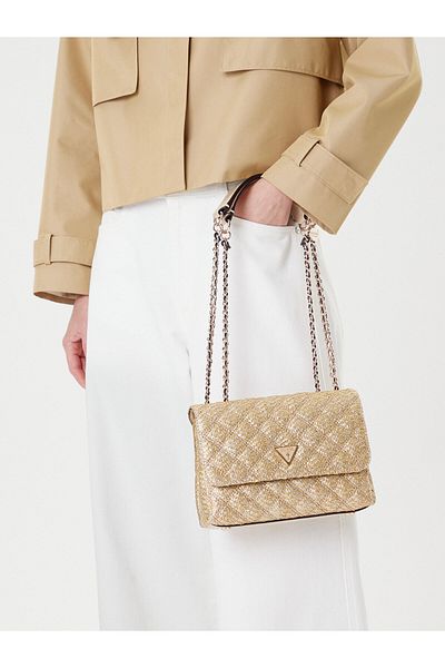 Guess Women's Handbag Gold HWQW9673200