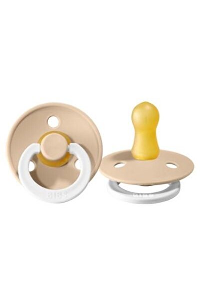 NW NessiWorld Nessiworld Bibs Color Rubber Pacifier 0-6 Months Vanilla Nigth