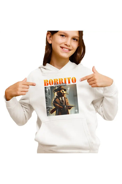 OEM Hanorac Copii Fete Brainrot Borrito Bandito