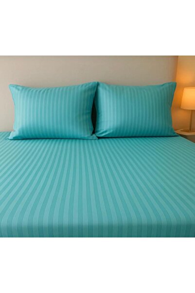 DB Cotton Satin Elastic Bed Sheet Set