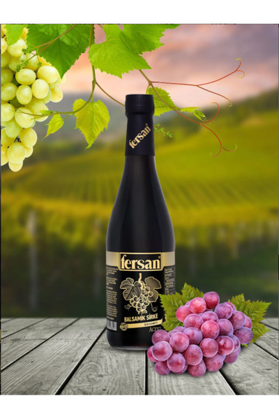 Fersan Balsamik Sirke Cam 500 ml 12 li Paket - Kahvaltılık, Doğal Lezzet