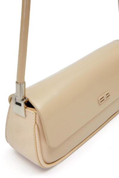 Levidor 930414 Women's Long Strap Shoulder Bag Mink