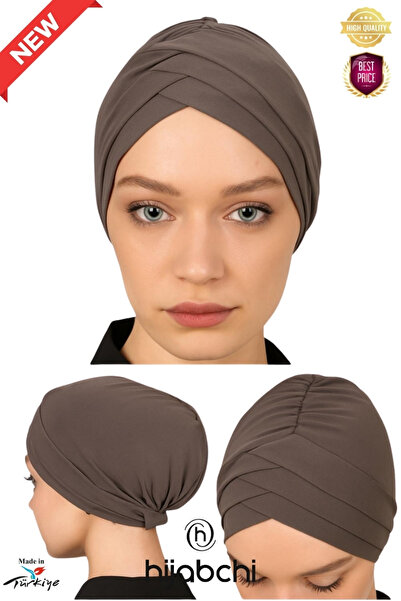 hijabchi Зовнішня кістка з трьома поперечними смугами Готова кістка - Зовнішня кістка з трьома поперечними смугами - Темний норка