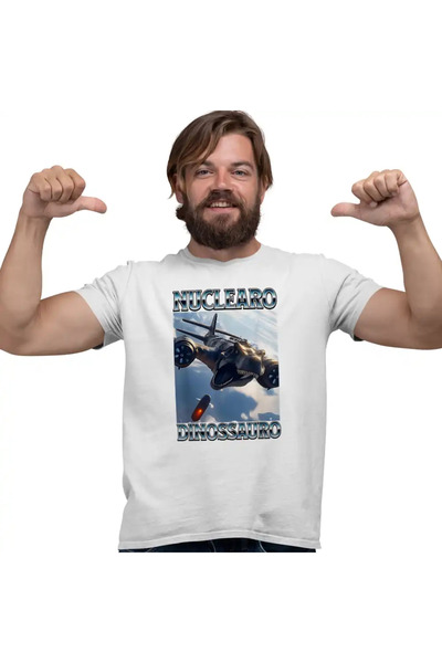 OEM Tricou Barbati Brainrot Nuclearo Dinossauro
